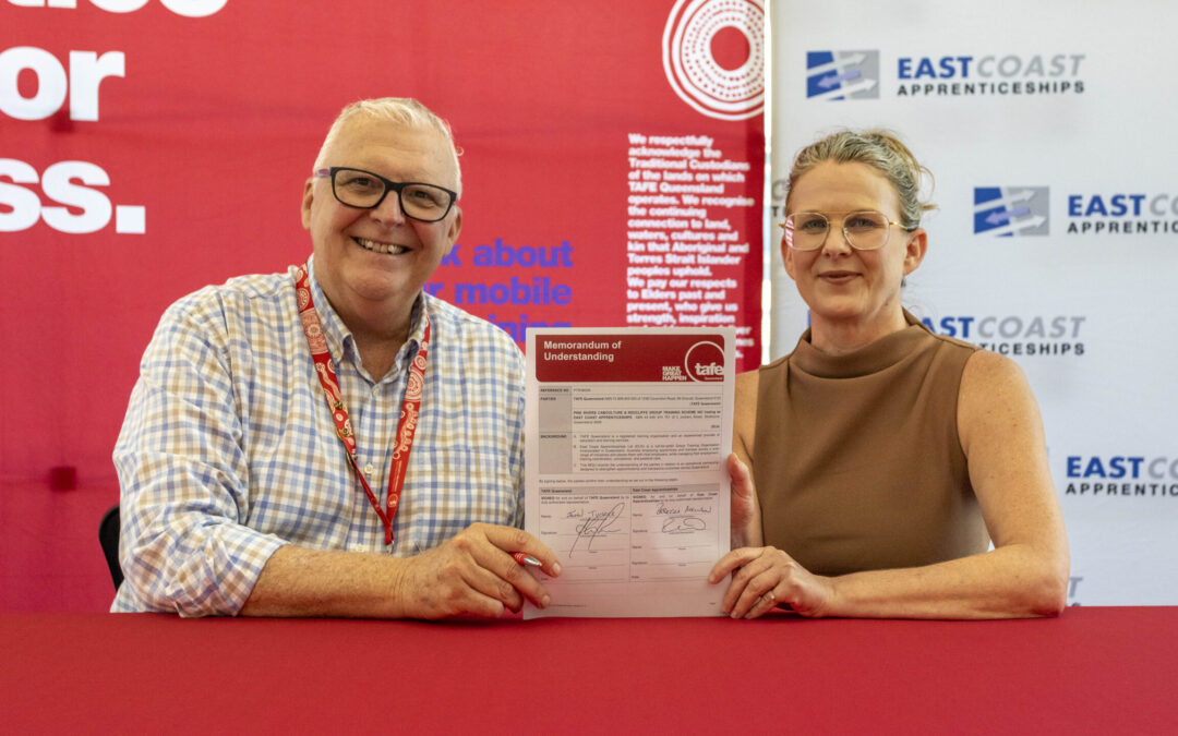 TAFE Queensland and East Coast Apprenticeships enter into strategic partnership